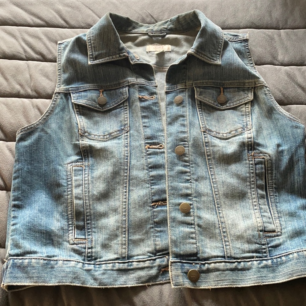 Loft Denim Vest